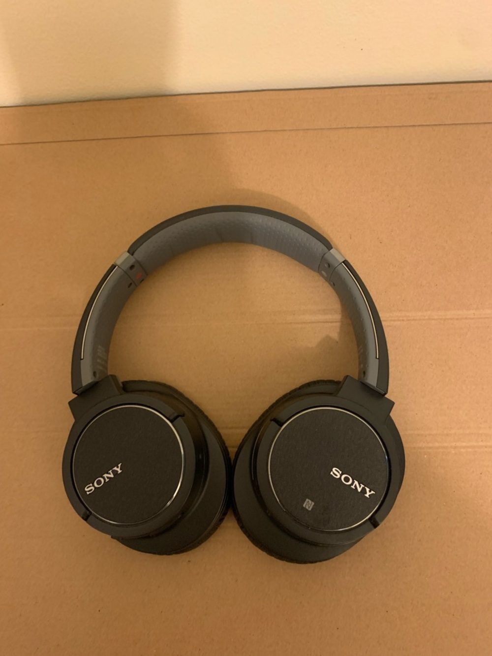 Sony Black Over-Ear Bluetooth Headphones
